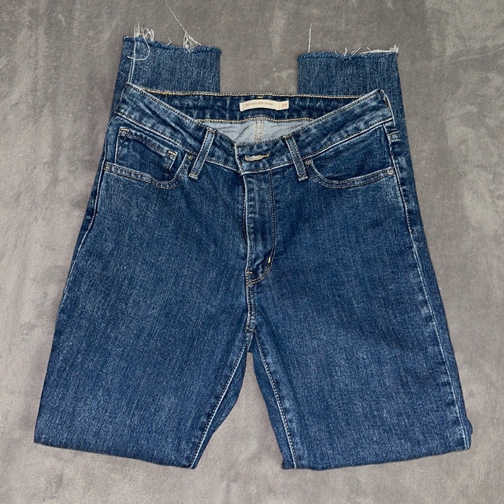 721 High-Rise skinny Levi jeans